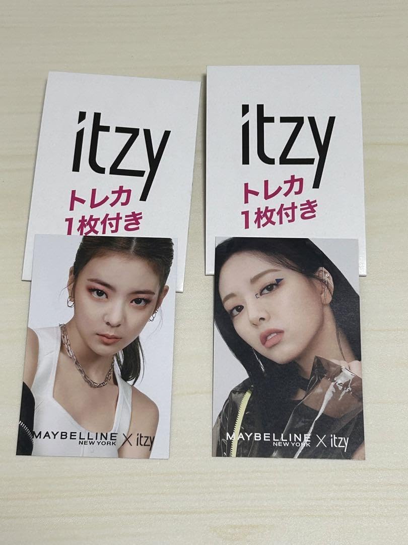 itzy メイベリン サイン フォトカード Amazon.co.jp: ITZY MAYBELLINE Collaboration Trading Card